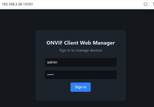 web manager login